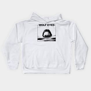 Wolf Eyes rock Kids Hoodie